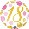 Ballon métallisé 46 cm ⌀ - 18 ans