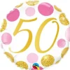 Ballon métallisé 46 cm ⌀ - 50 ans