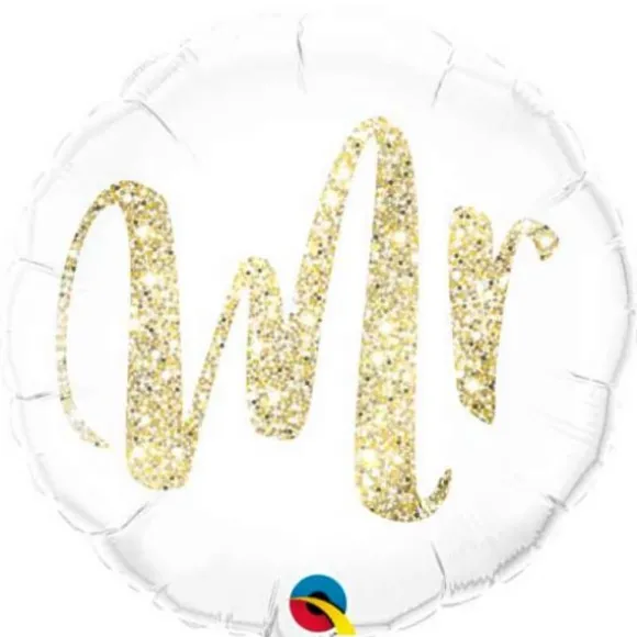 Ballon métallisé 46 cm ⌀ - Mr