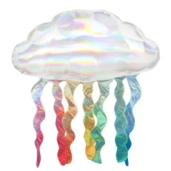 Ballon Nuage Supershape Holographique - 76 cm