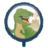 1 Ballon Rond Dinosaure