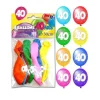 Ballons de Baudruche Anniversaire 40 ans
