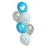 6 Ballons de Baudruche Baby Shower Garçon