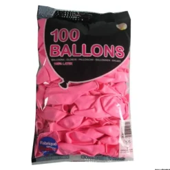 100 Ballons de Baudruche couleur Bleu