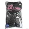 100 Ballons de Baudruche couleur noire