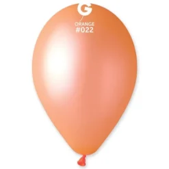 10 Ballons de baudruche fluorescents Orange - 30 cm
