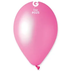 10 Ballons de baudruche fluorescents Rose - 30 cm