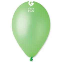 10 Ballons de baudruche fluorescents Vert - 30 cm