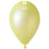 10 Ballons de baudruche fluorescents Jaune - 30 cm