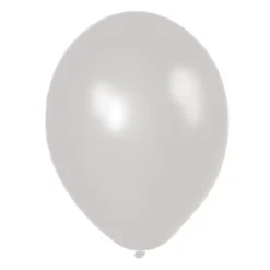 100 Ballons de Baudruche Gris