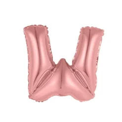 25 Ballons de baudruche métallisés - Couleur Rose Gold