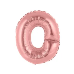 25 Ballons de baudruche métallisés - Couleur Rose Gold