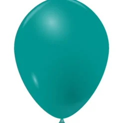 20 Ballons de Baudruche Opaques - Vert Jade