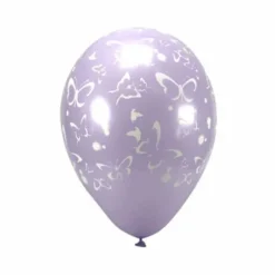 8 Ballons de baudruche Papillons coloris assortis