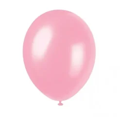 20 Ballons de Baudruche Rose Bonbon