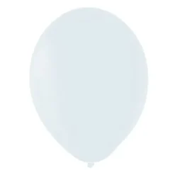100 Ballons de Baudruche Unis Blancs