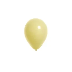 100 Ballons de Baudruche Unis Crème