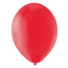 100 Ballons de Baudruche Unis Rouge