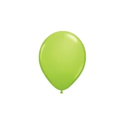100 Ballons de Baudruche Unis Tilleul