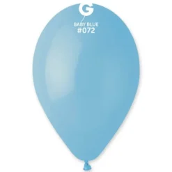 10 Ballons en latex - 30 cm - Couleur BB Bleu