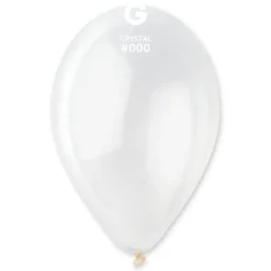 10 Ballons en latex - 30 cm - Couleur Cristal