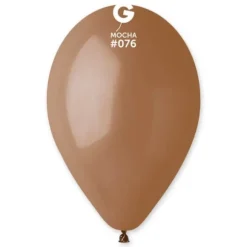 10 Ballons en latex - 30 cm - Couleur Moka