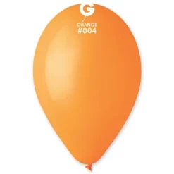 10 ballons en latex - 30 cm - Couleur Orange