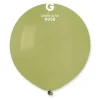 10 Ballons en latex - 48 cm - Couleur Vert Olive