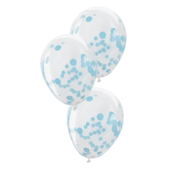 6 ballons en latex pour anniversaire - 1 an de + - Diamètre 30 cm - Modèle au choix