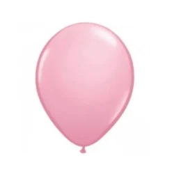 25 Ballons Opaques Rose - 15 cm