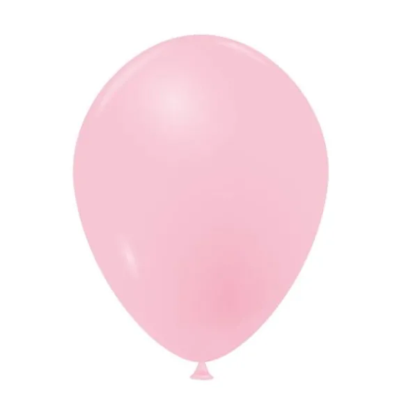20 Ballons Opaques Rose Pastel - 25 cm