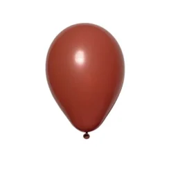 20 Ballons Opaques Terracotta - 25 cm
