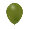 20 Ballons Opaques Vert Kaki - 25 cm