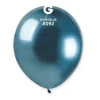 50 Ballons Shiny - 13 cm - Couleur Bleu