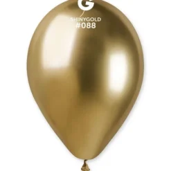 25 Ballons Shiny - 33 cm - Couleur Or