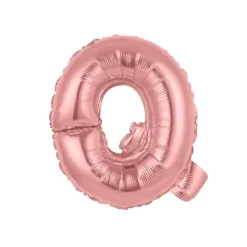 5 Ballons Shiny - 33 cm - Couleur Rose Gold