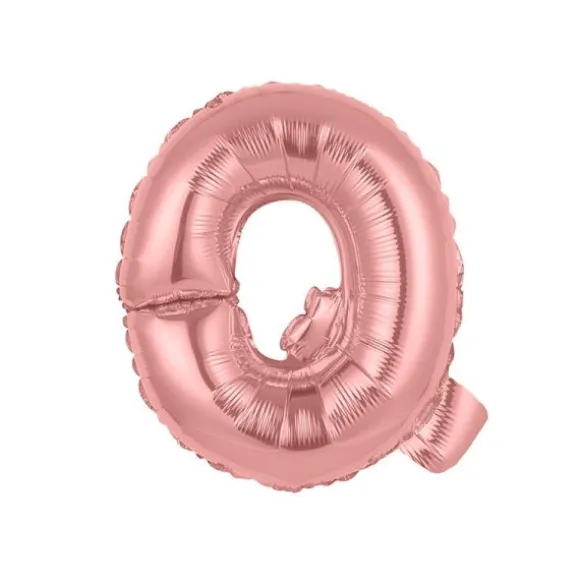 5 Ballons Shiny - 33 cm - Couleur Rose Gold