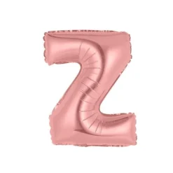 5 Ballons Shiny - 33 cm - Couleur Rose Gold