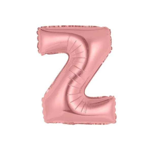 5 Ballons Shiny - 33 cm - Couleur Rose Gold