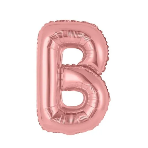 5 Ballons Shiny - 33 cm - Couleur Rose Gold