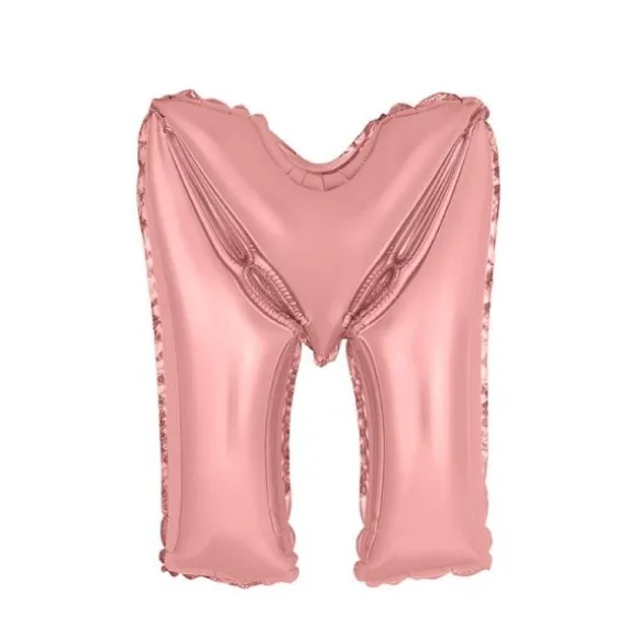 5 Ballons Shiny - 33 cm - Couleur Rose Gold
