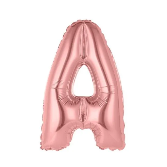 5 Ballons Shiny - 33 cm - Couleur Rose Gold