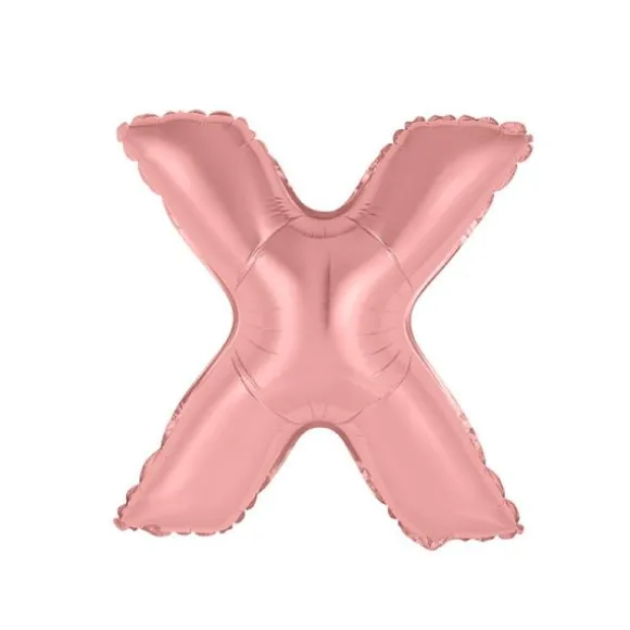 5 Ballons Shiny - 33 cm - Couleur Rose Gold