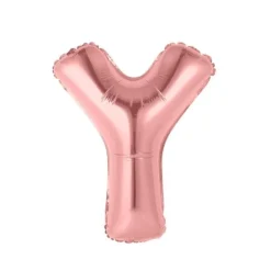 5 Ballons Shiny - 33 cm - Couleur Rose Gold