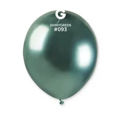 50 Ballons Shiny - 13 cm - Couleur Vert