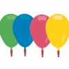 10 Ballons Siffleurs - 19 cm - Couleur Multicolore