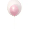 6 Ballons transparents Cristal