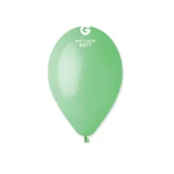 12 Ballons Vert menthe - 30 cm