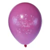 10 Ballons Vive les Mariés Couleur Gris