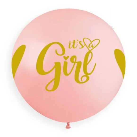 1 Ballon XL - It's a girl